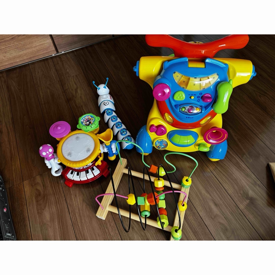 トイザらス　おもちゃセット　手押し車　マジカルバンド　ミッキー　知育 キッズ/ベビー/マタニティのおもちゃ(知育玩具)の商品写真