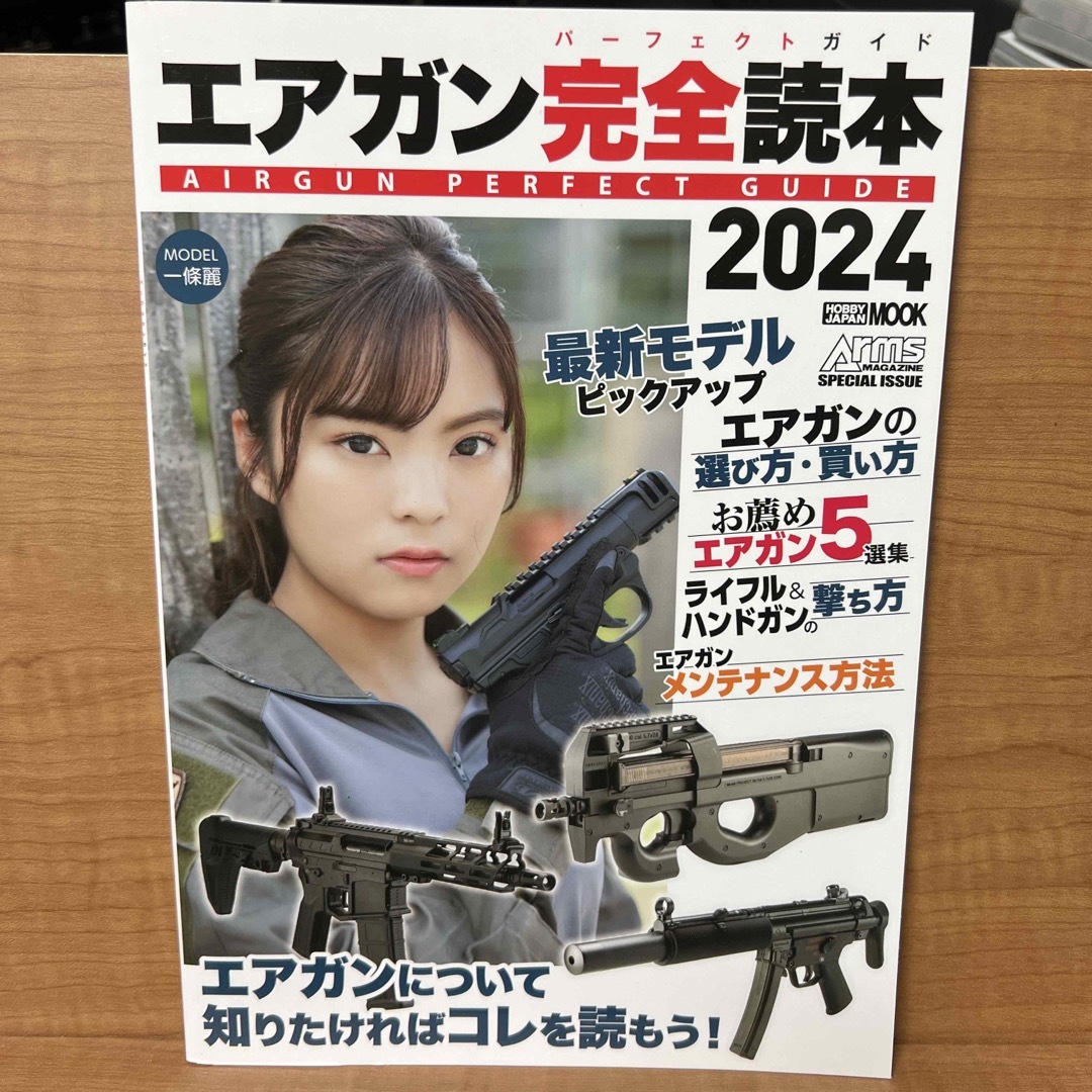 HobbyJAPAN(ホビージャパン)のエアガン完全読本 ２０２４ エンタメ/ホビーの本(趣味/スポーツ/実用)の商品写真