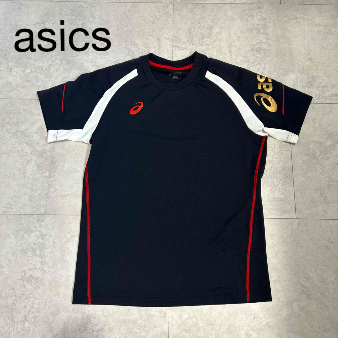 asics(アシックス)のasics Tシャツ　インナー　半袖 スポーツ/アウトドアのサッカー/フットサル(ウェア)の商品写真