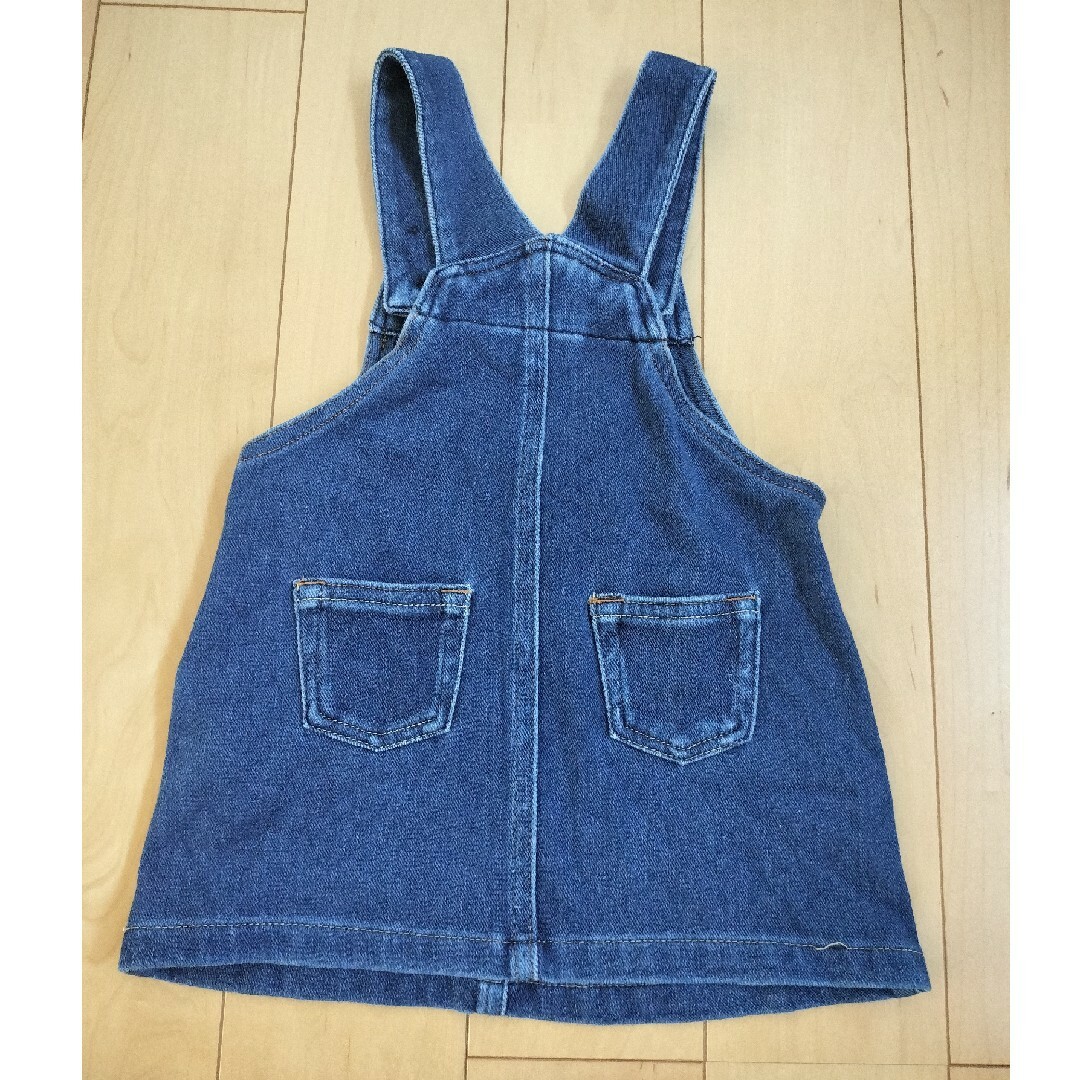 MUJI (無印良品)(ムジルシリョウヒン)のサロペット♡80 キッズ/ベビー/マタニティのベビー服(~85cm)(ワンピース)の商品写真