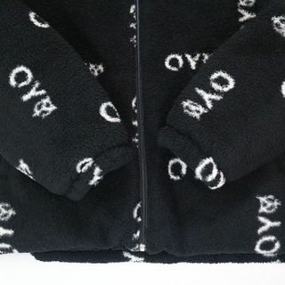 OY - OY オーワイ ボア フリースジャケット ブラック モコモコ 総柄
