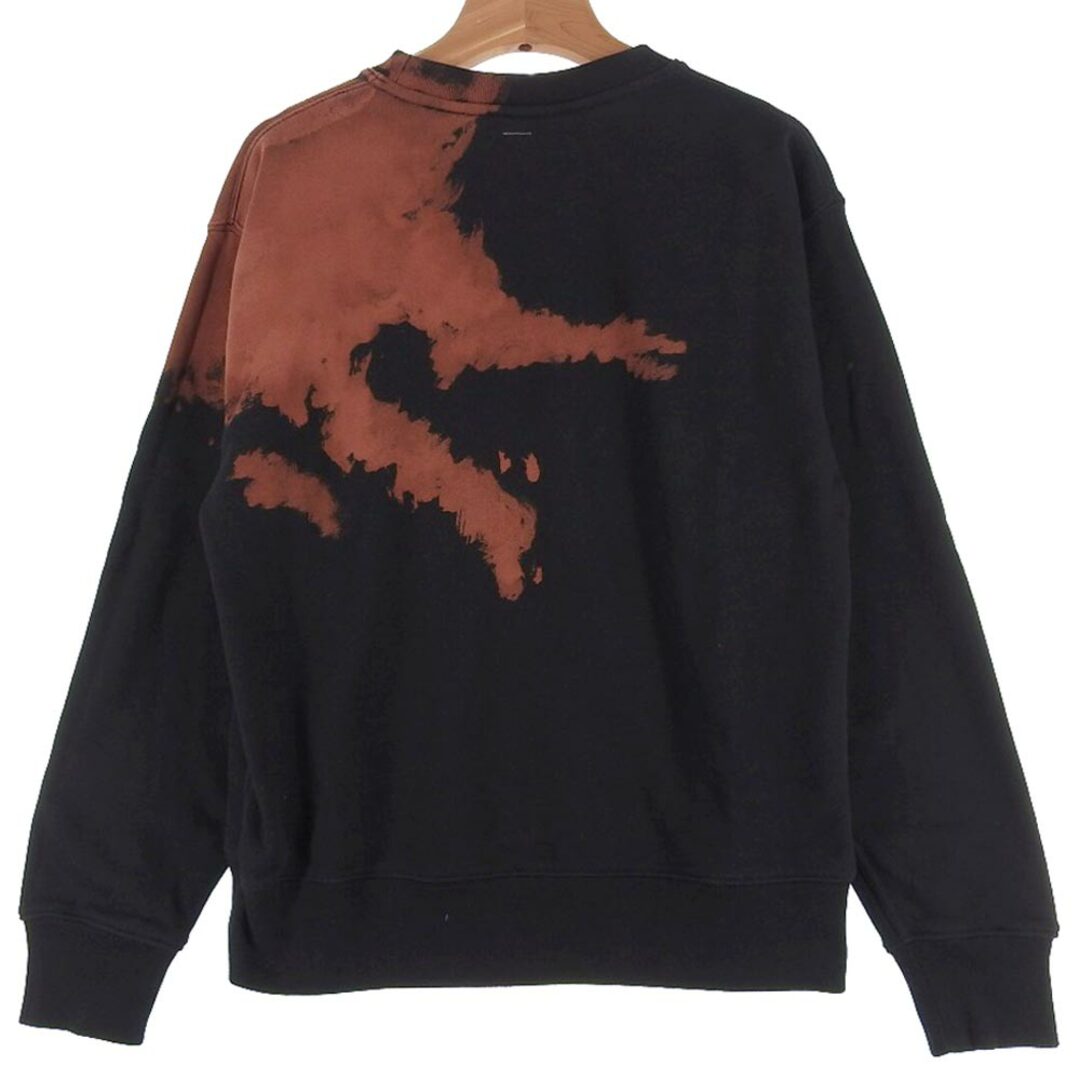 シンヤコヅカ 美品 SHINYA KOZUKA シンヤコヅカ SMALL TRADES LEAKED SWEATSHIRTS コットン トレーナー トップス  ブラック×ブラウン M M レディースのレッグウェア(タイツ/ストッキング)の商品写真