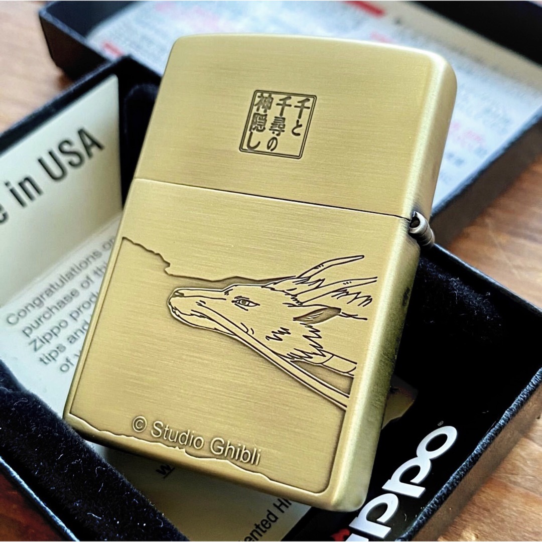 新品 Zippo 千と千尋の神隠し ハク ジブリ ジッポー NZ-34