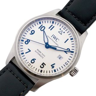 インターナショナルウォッチカンパニー(IWC)の　インターナショナルウォッチカンパニー IWC パイロットウォッチ マーク18 IW327012 ホワイト SS メンズ 腕時計(その他)