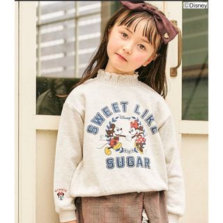 アプレレクール(apres les cours)の【新品未使用】apres les cours ディズニー　トレーナー　90(Tシャツ/カットソー)