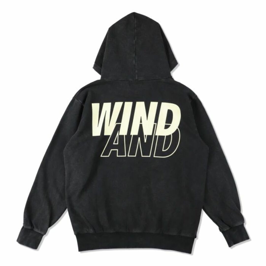 23AW WIND AND SEA SEA SULFER HOODIE 黒 L