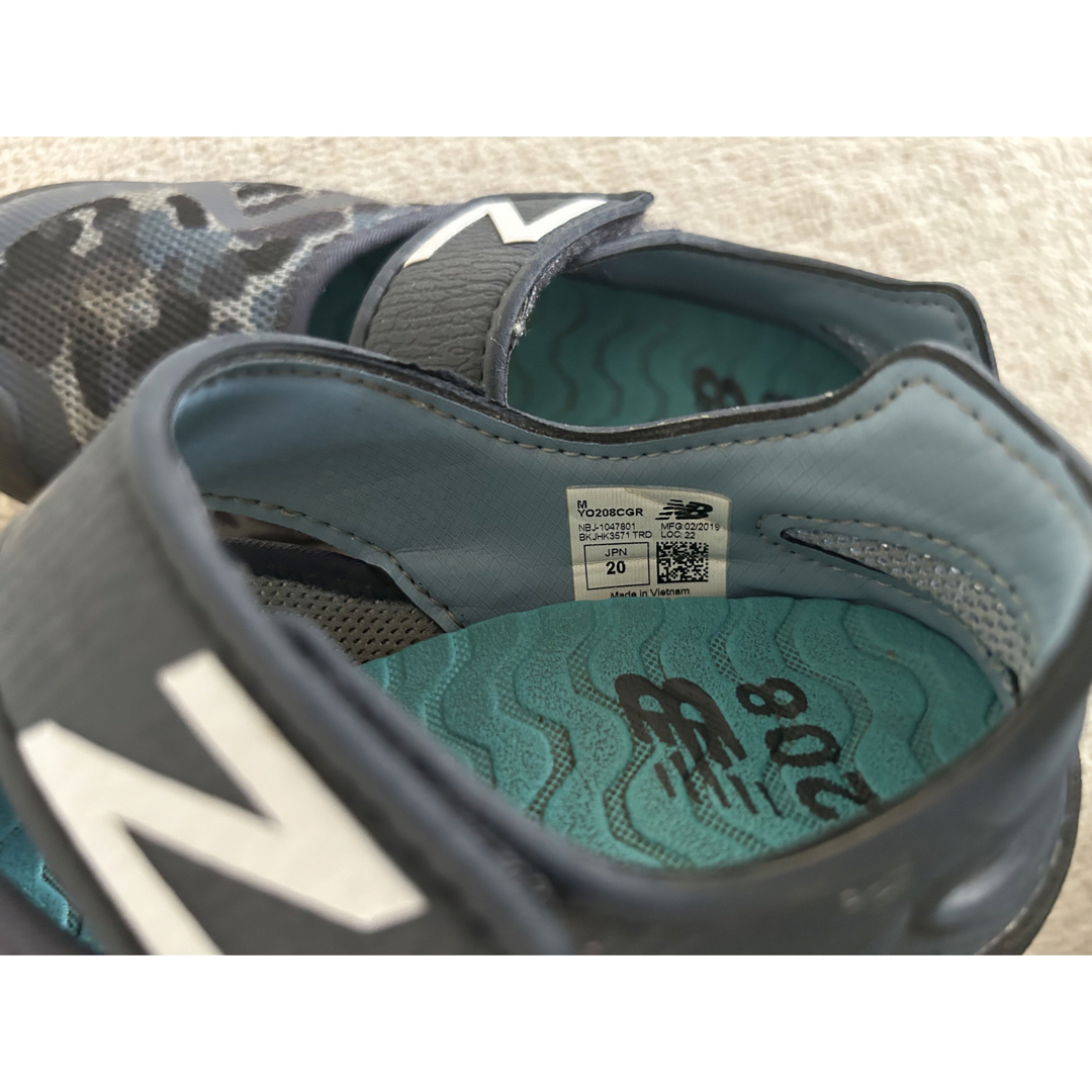New Balance(ニューバランス)のキッズ　ニューバランスサンダル キッズ/ベビー/マタニティのキッズ靴/シューズ(15cm~)(サンダル)の商品写真