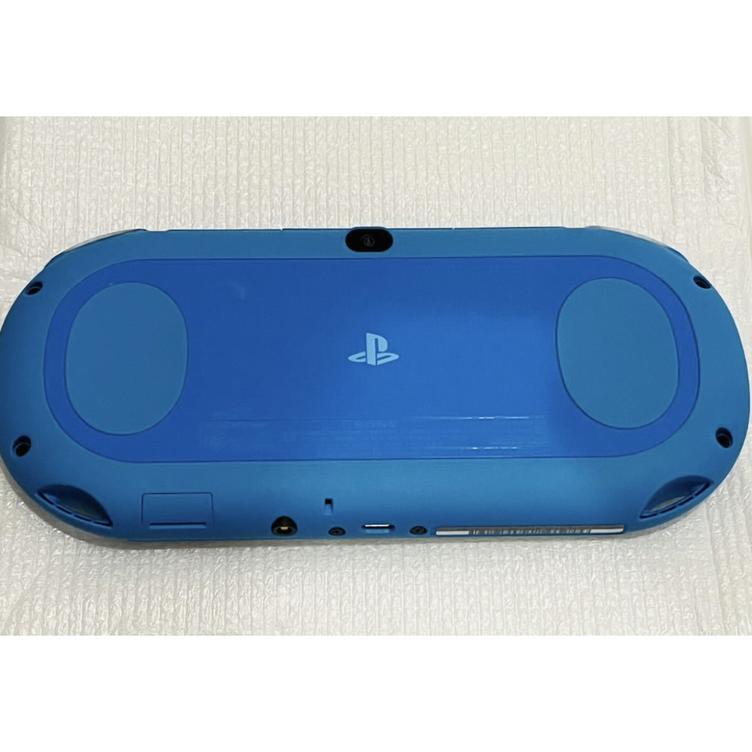 PlayStation Vita(プレイステーションヴィータ)の新品同様 ほぼ未使用　PS vita  PCH-2000  アクアブルー  エンタメ/ホビーのゲームソフト/ゲーム機本体(携帯用ゲーム機本体)の商品写真