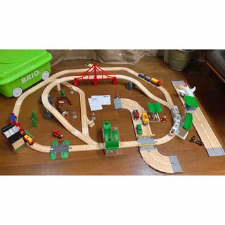 ブリオ(BRIO)のBRIO WORLD ブリオ ワールドデラックスセット 33766(電車のおもちゃ/車)