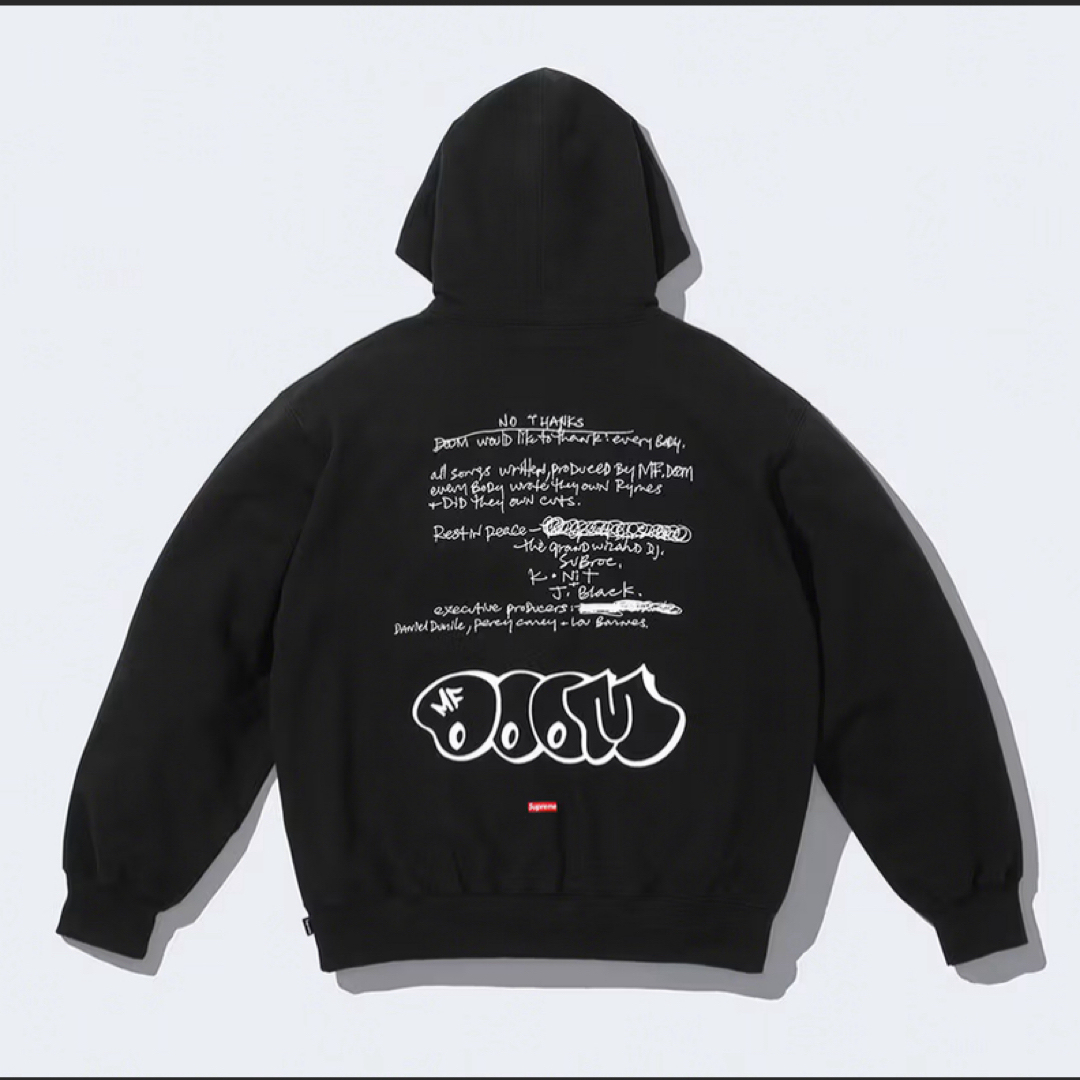 Supreme(シュプリーム)の定価M Supreme MF DOOM Hooded Sweatshirts メンズのトップス(パーカー)の商品写真