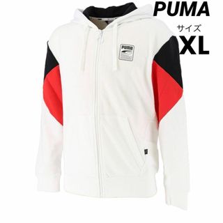 プーマ(PUMA)のPUMA フーデッドスウェットジャケット REBELコレクション　XL(その他)