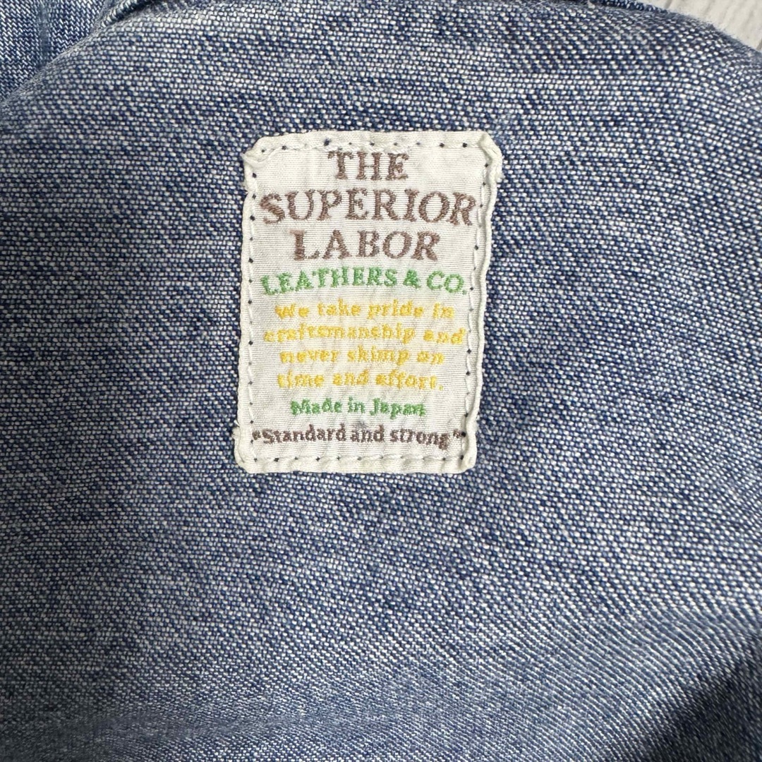 THE SUPERIOR LABOR(シュペリオールレイバー)のTHE SUPERIOR LABOR ショールカラーカバーオール！日本製！ メンズのジャケット/アウター(カバーオール)の商品写真