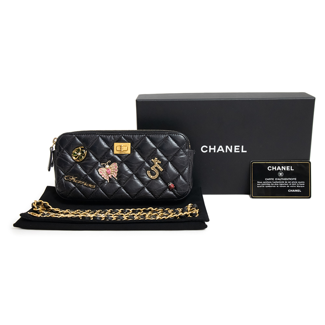 新品同様 美品 CHANEL シャネル マトラッセ ラムスキン 長財布-