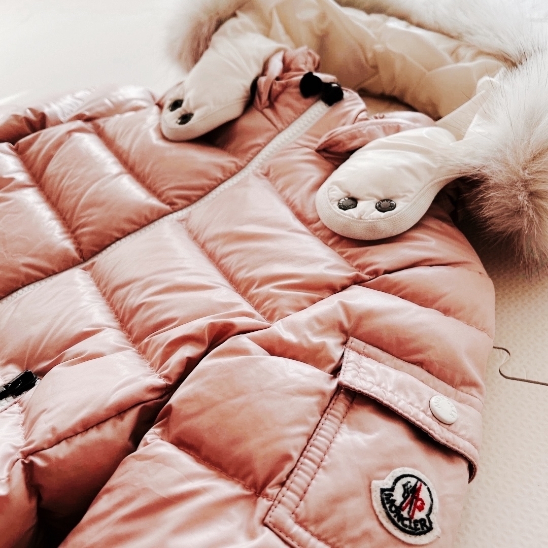 美品 MONCLER モンクレールキッズ ダウン着丈ミドル - ジャケット/上着