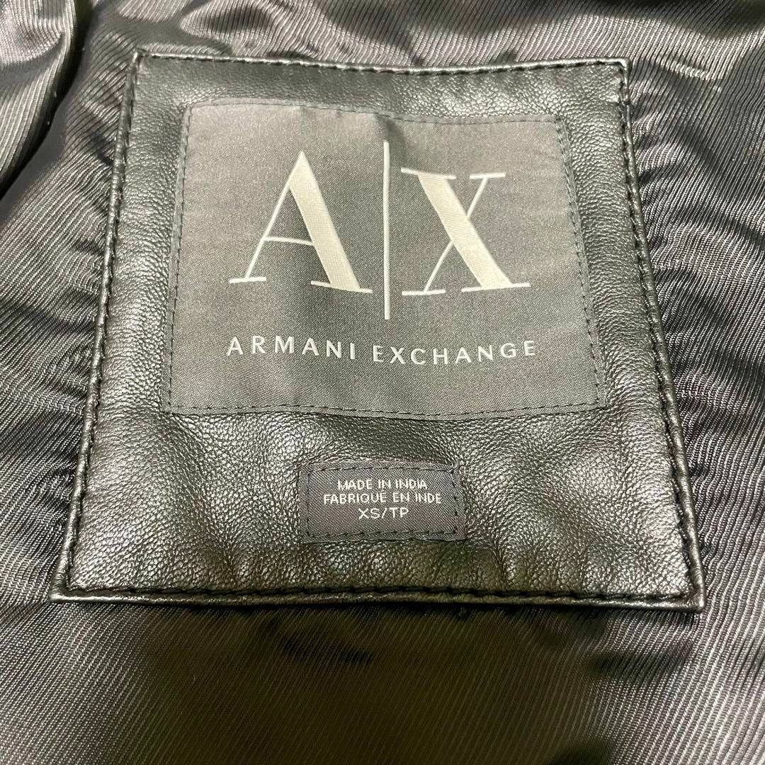 ARMANI EXCHANGE   ARMANI EXCHANGEラムレザー レザージャケット