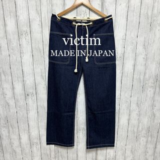 ヴィクティム(VICTIM)の美品！victim ロープコードペインターデニム！日本製！ (デニム/ジーンズ)