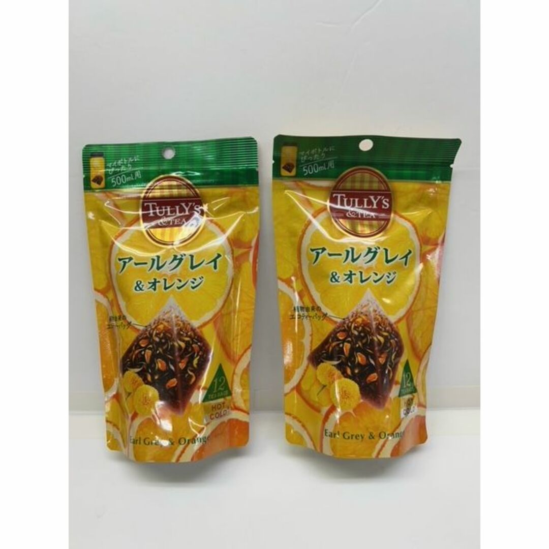 伊藤園(イトウエン)のTULLY'S&TEA タリーズ アールグレイ＆オレンジ 4.0g×12袋×2個 食品/飲料/酒の飲料(茶)の商品写真