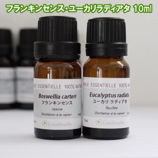 エッセンシャルオイル 10ml 2本《セラピーグレード》(エッセンシャルオイル（精油）)