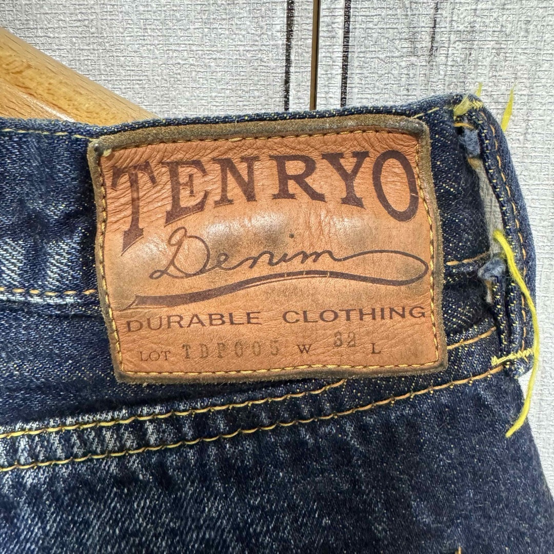 美品！TENRYO DENIM ローライズセルビッチデニム！日本製！雰囲気◎の