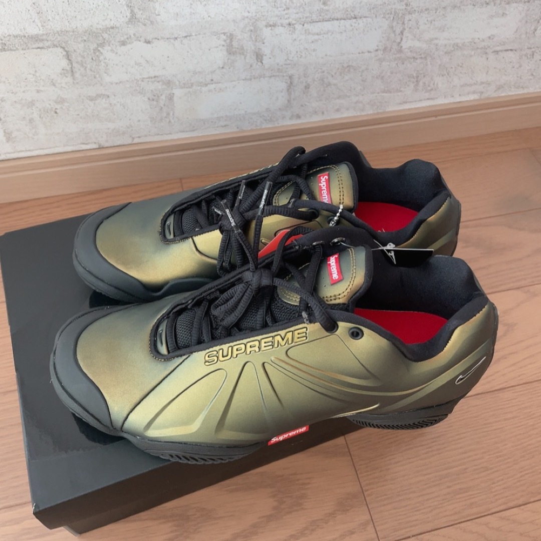 新品未使用 Supreme/ Nike Courtposite Gold 27