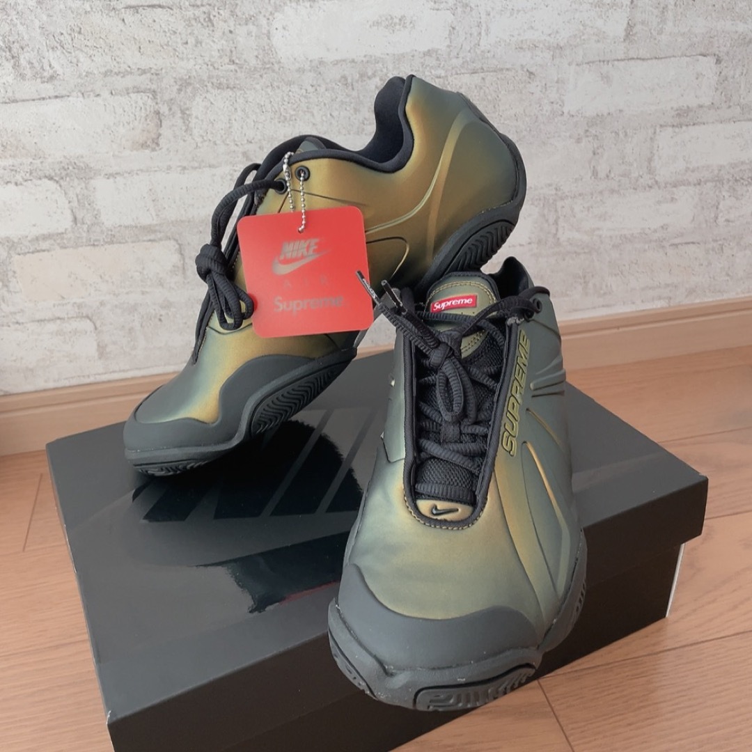 新品未使用 Supreme/ Nike Courtposite Gold 27