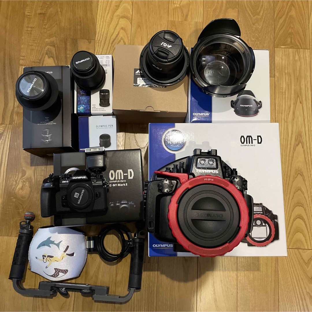 カメラハウジングセット(オリンパス(OM-D EM5 Mark2)ノーティカム カメラハウジングセット(オリンパス(OM-D EM5 Mark2)ノーティカム