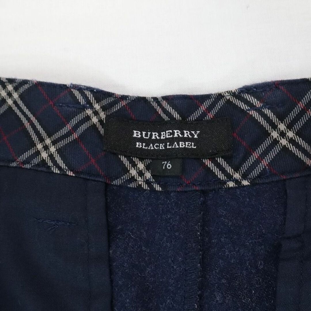 BURBERRY BLACK LABEL - バーバリーブラックレーベル ウールスラックス