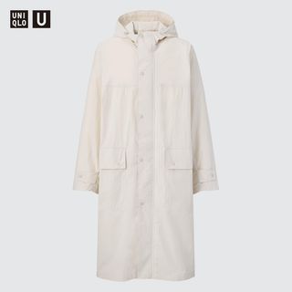 UNIQLOU ユニクロU ポケッタブルロングコート　レインコート　モッズコート