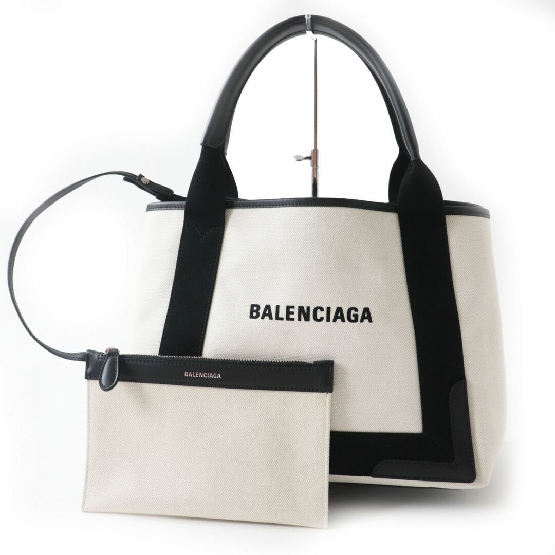 Balenciaga - 極美品◎バレンシアガ 3399332 NAVY NEW CABAS SM