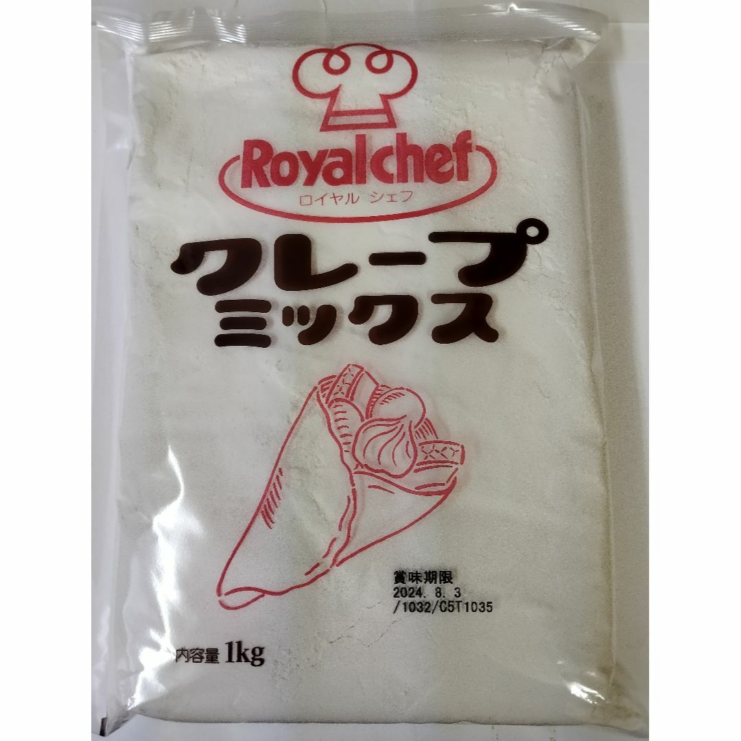 UCC(ユーシーシー)のロイヤルシェフ　業務用　クレープミックス　1kg 食品/飲料/酒の食品(その他)の商品写真