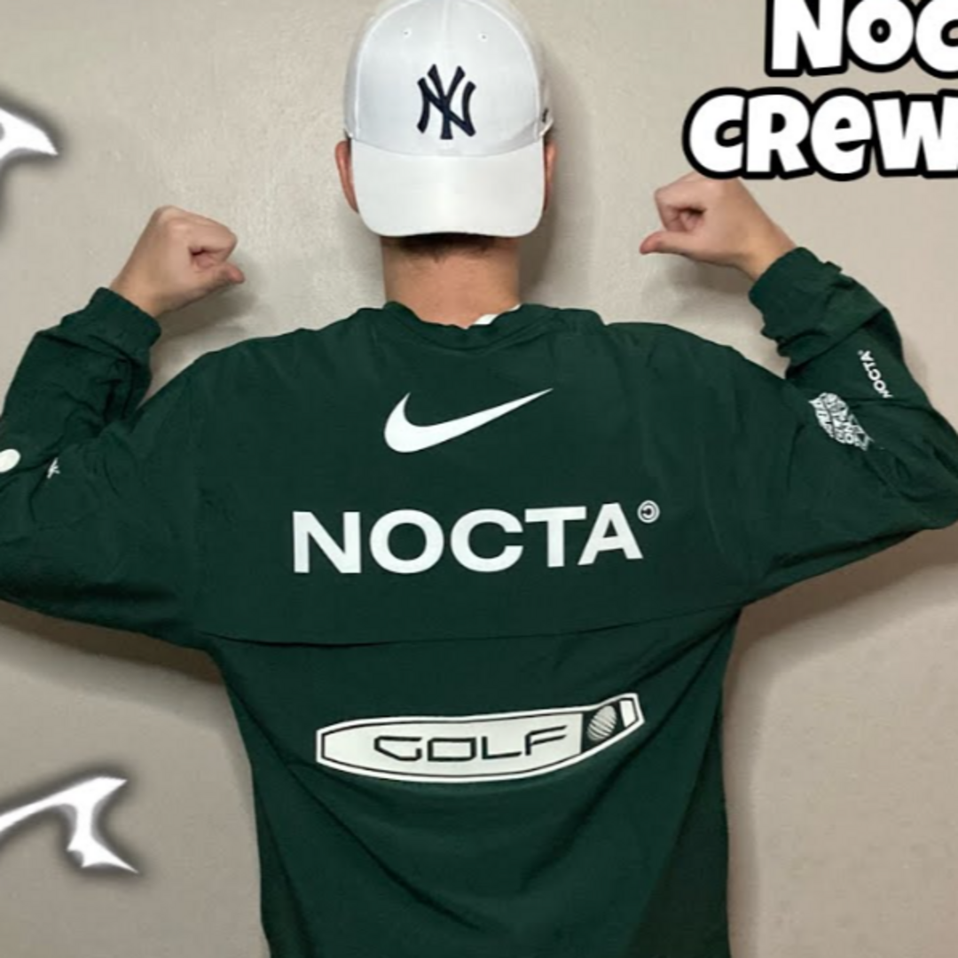 Nike NOCTA LONG SLEEVE WOVEN CREW Mサイズの通販 by rio1's shop｜ラクマ