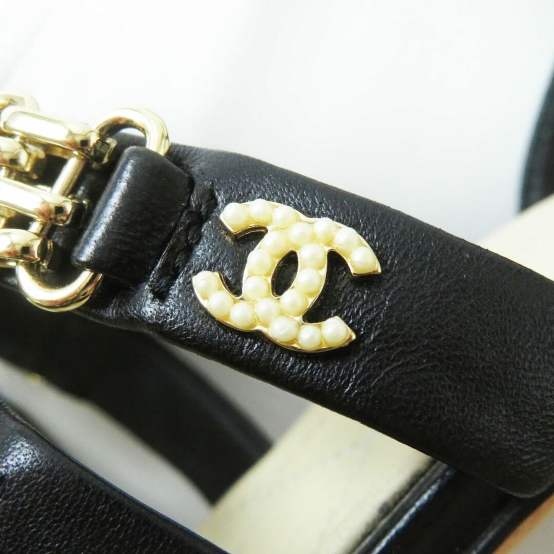 CHANEL - 良品◎伊製 CHANEL シャネル G31732 レディース Fパールココ