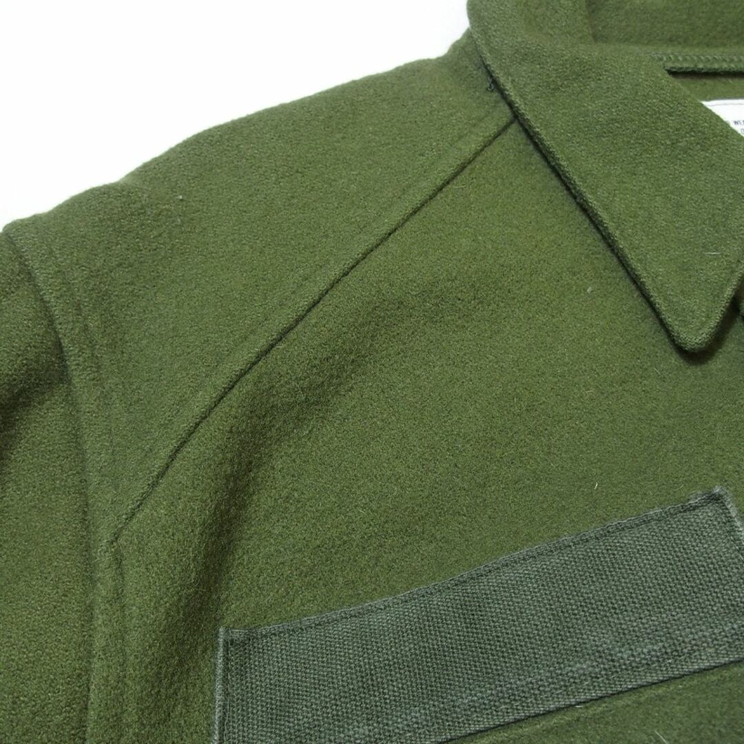 80's 米軍 ヴィンテージ ウールシャツ US ARMY OG-108