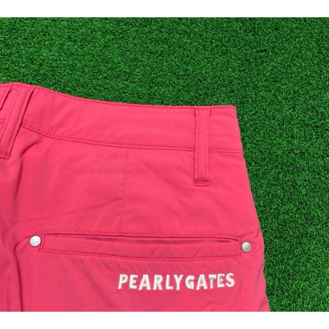 PEARLY GATES(パーリーゲイツ)のパーリーゲイツ　中綿パンツ　スリムパンツ　サイズ0 スポーツ/アウトドアのゴルフ(ウエア)の商品写真