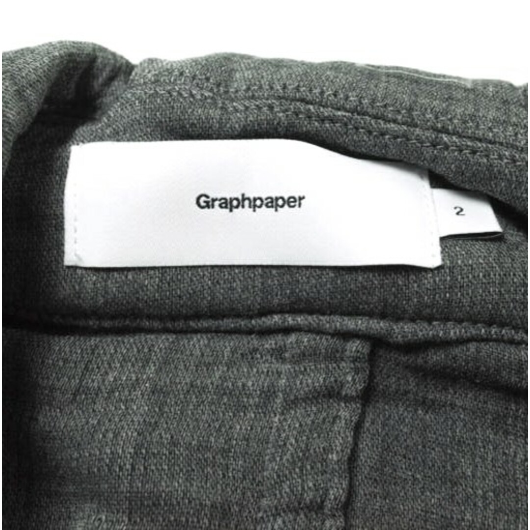 Graphpaper グラフペーパー 日本製 Gauze Oversized Soutien Collar