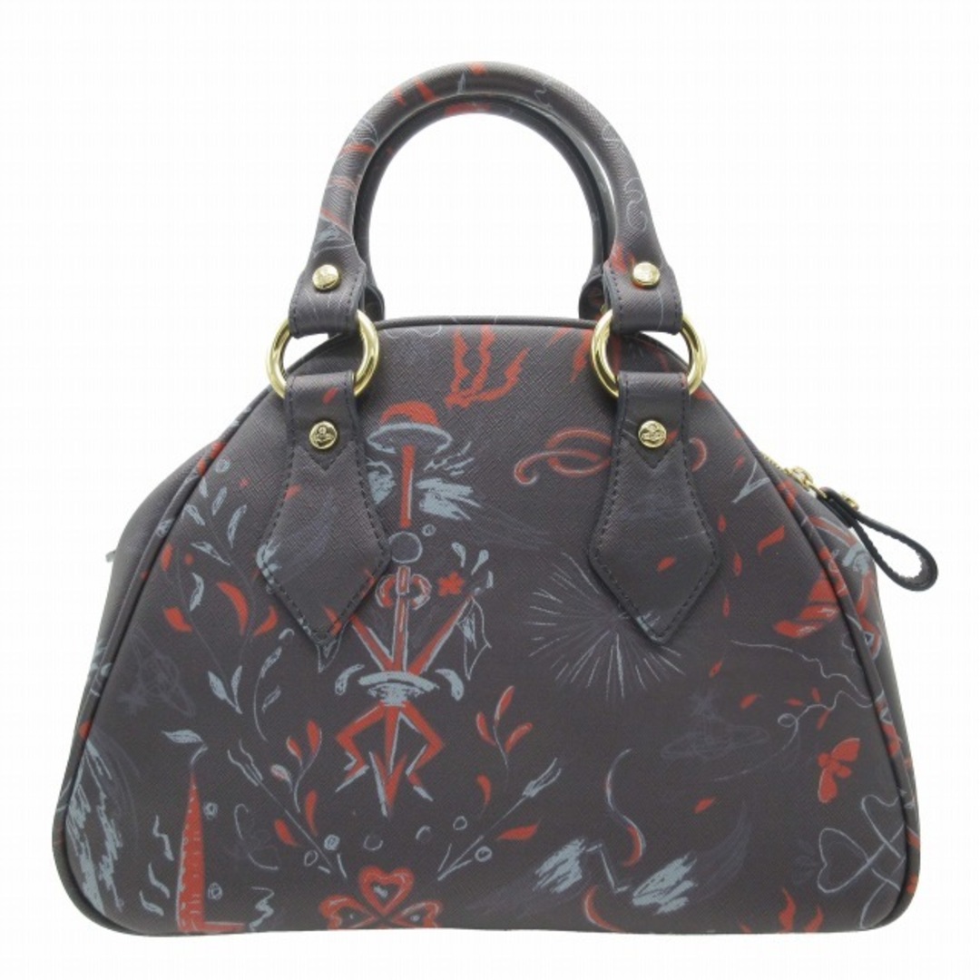 極美品 ヴィヴィアンウエストウッド ANGLOMANIA ヤスミン ハンドバッグ-