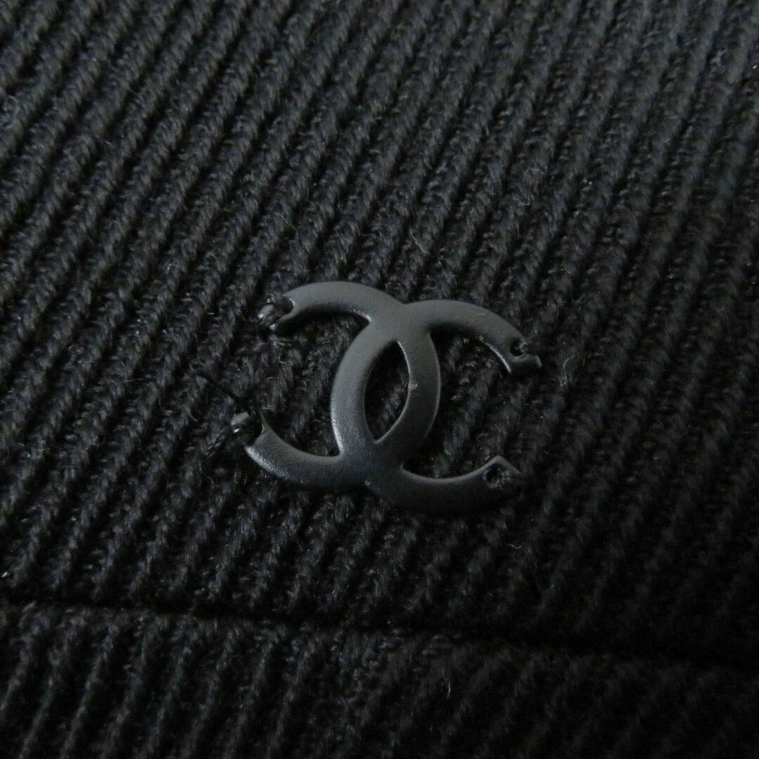 極美品☆正規品 CHANEL シャネル P36414 ココマーク付き 裏地シルク100％ ウール スカート ブラック 黒 34 レディース フランス製