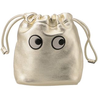 アニヤハインドマーチ(ANYA HINDMARCH)のアニヤ ハインドマーチ ANYA HINDMARCH EYES ミニバッグ ドローストリングポーチ 巾着バッグ 2023年秋冬新作 179232(ポーチ)