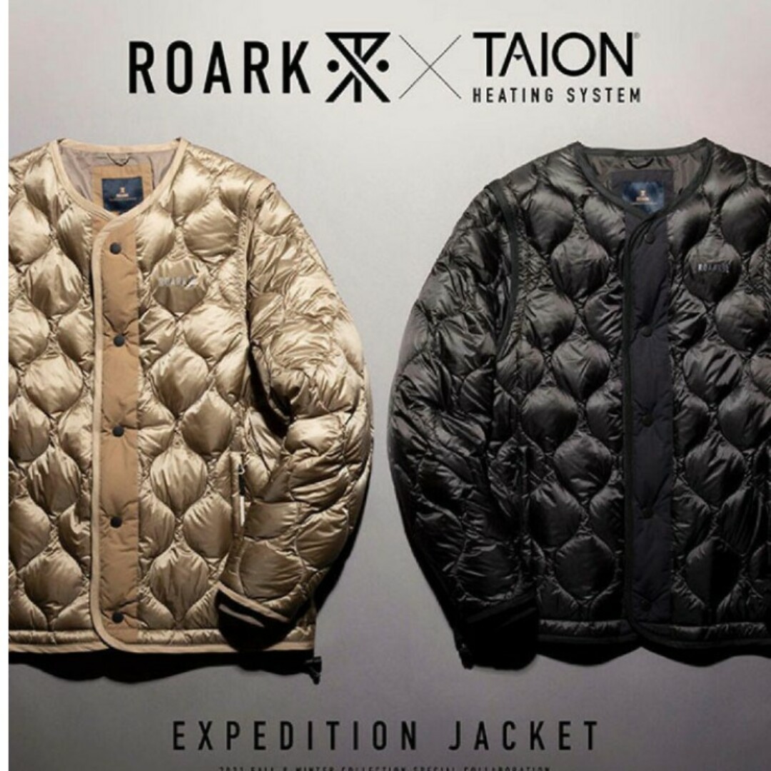 明日の0時まで値下　ROARK×TAION インナーダウン  タイオン ロアーク