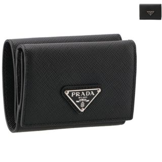 PRADA サフィアーノ 三つ折財布 財布 (H00862)