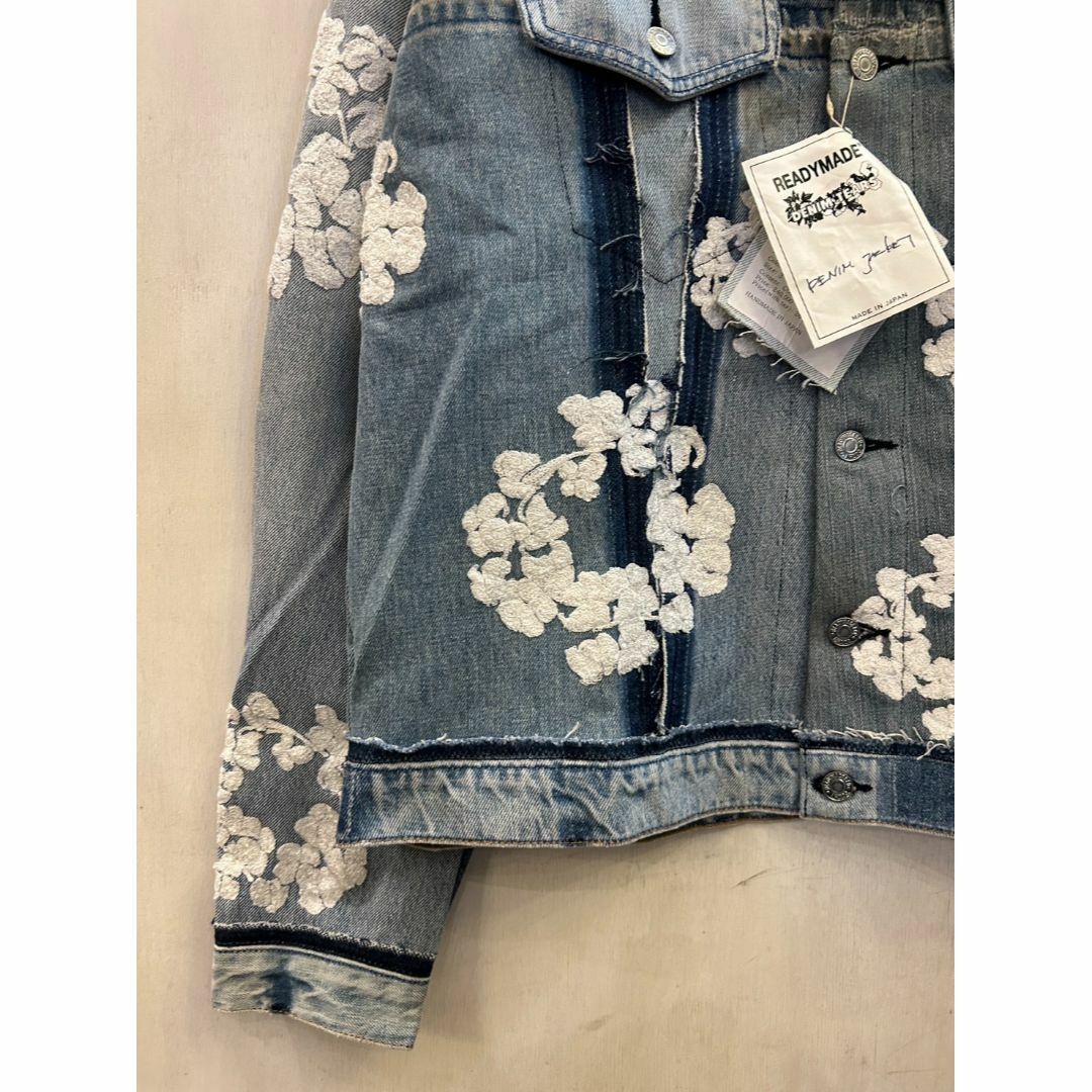 READYMADE(レディメイド)の新品 READYMADE レディメイド DENIM TEARS デニムジャケット メンズのジャケット/アウター(Gジャン/デニムジャケット)の商品写真