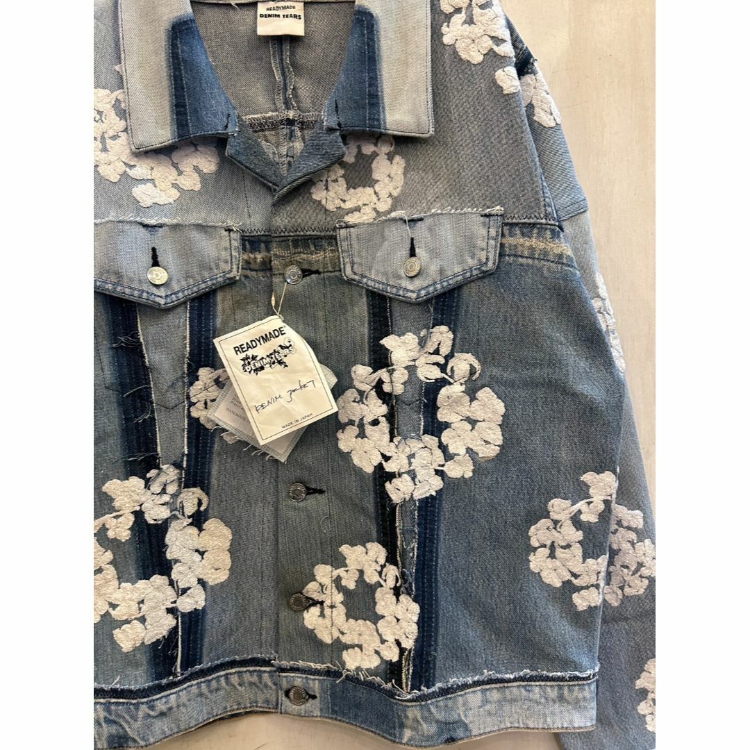 READYMADE(レディメイド)の新品 READYMADE レディメイド DENIM TEARS デニムジャケット メンズのジャケット/アウター(Gジャン/デニムジャケット)の商品写真