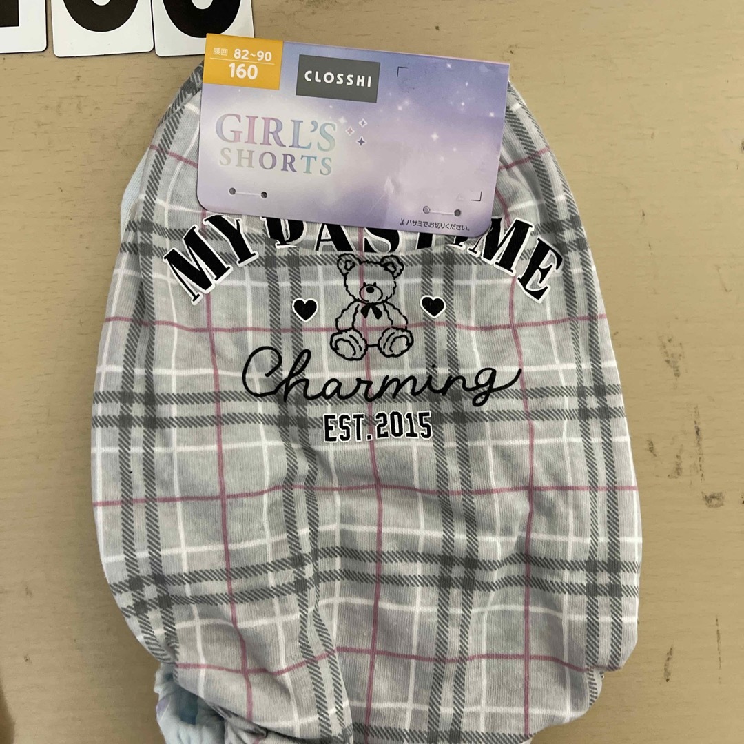 ショーツ 160サイズ4枚 キッズ/ベビー/マタニティのキッズ服女の子用(90cm~)(下着)の商品写真