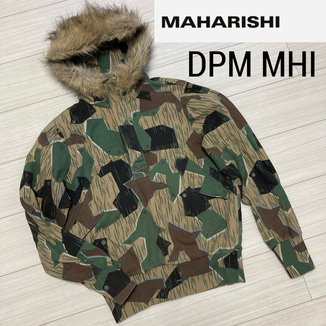 良品■MHI by MAHARISHI■スウェーデン軍 迷彩 スウェットパーカー