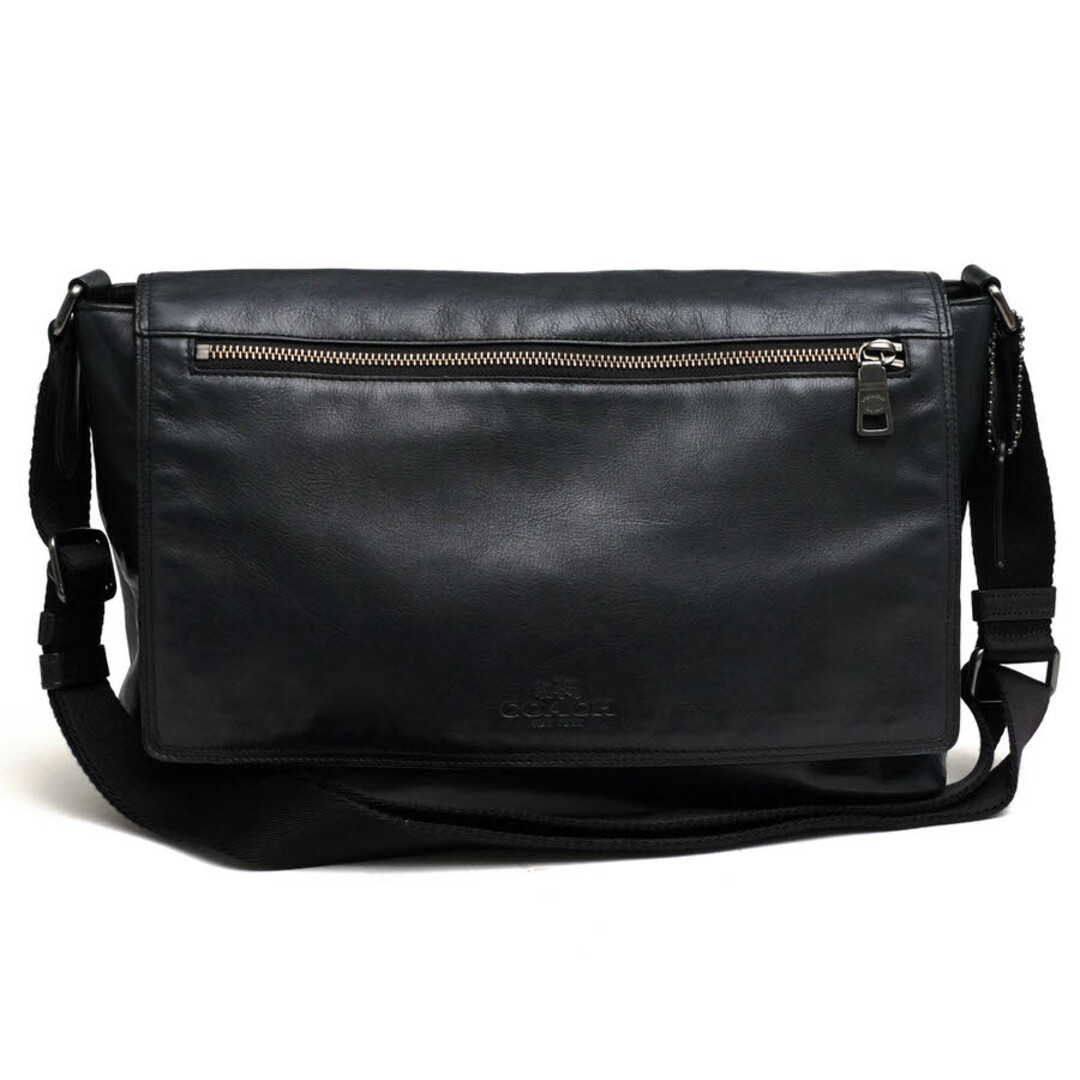 コーチ／COACH バッグ ショルダーバッグ 鞄 メンズ 男性 男性用レザー 革 本革 ネイビー 紺 F71642 Sullivan  Messenger In Sport Calf Leather サリバン メッセンジャー フラップ式 メッセンジャーバッグ | フリマアプリ ラクマ