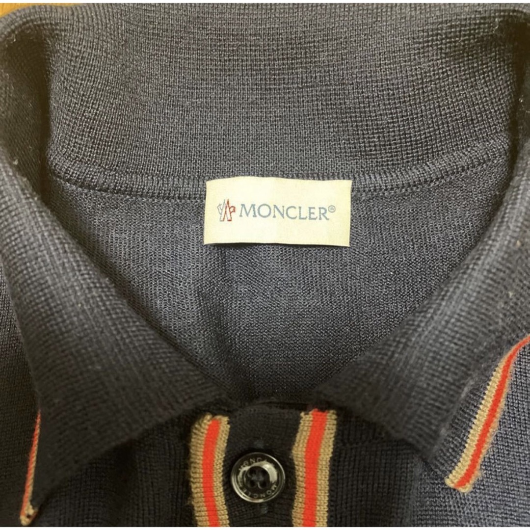 MONCLER ボタンアップニットポロカーディガン 極美品