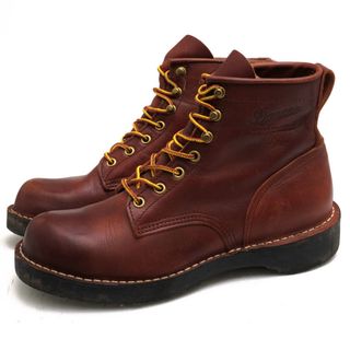 ダナー／Danner ワークブーツ シューズ 靴 メンズ 男性 男性用レザー 革 本革 ダークブラウン 茶 ブラウン  12030X DJ DESERT TRAIL デザートトレイル Vibramソール ステッチダウン製法 プレーントゥ