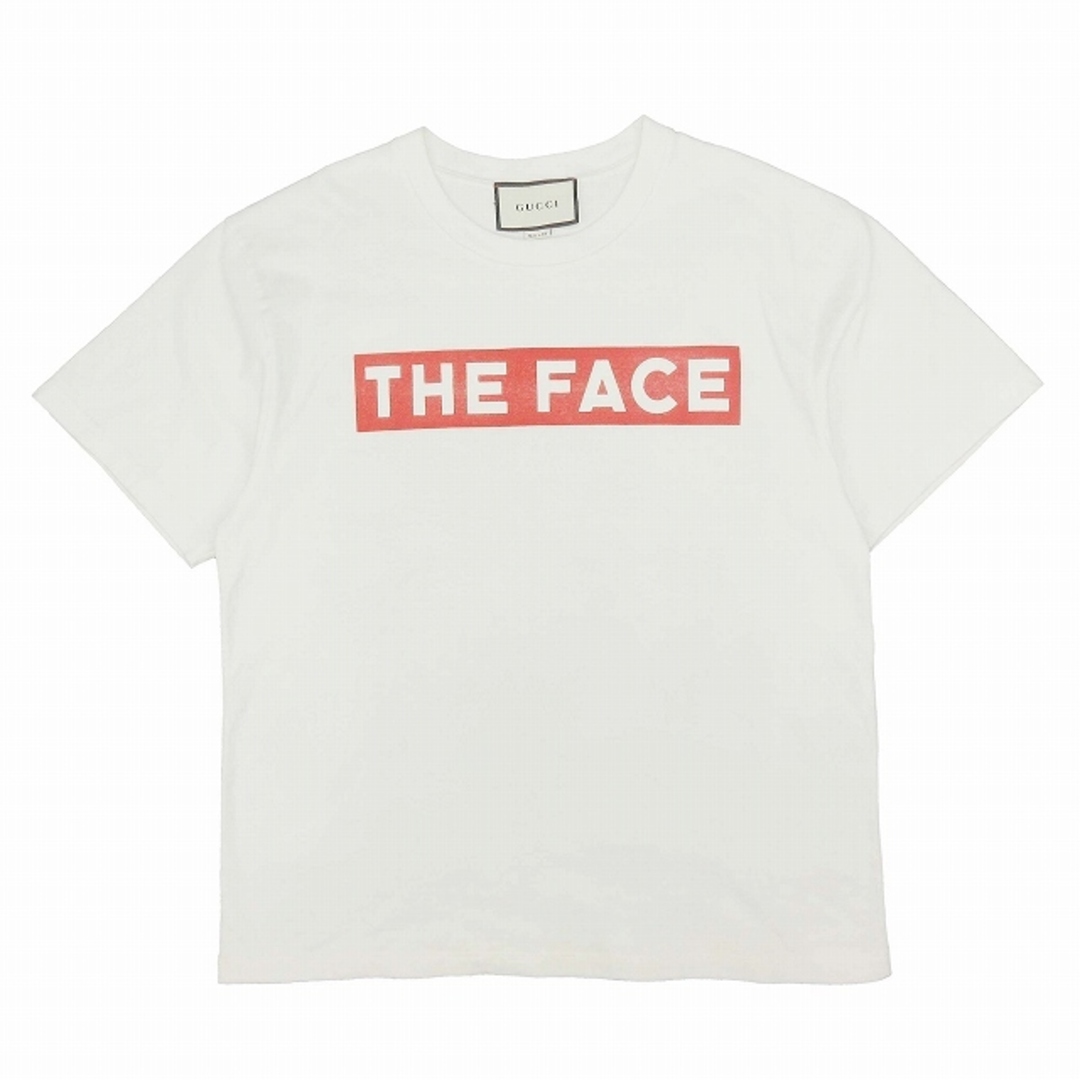 美品 19AW グッチ THE FACE Tシャツ コットン 半袖 XS