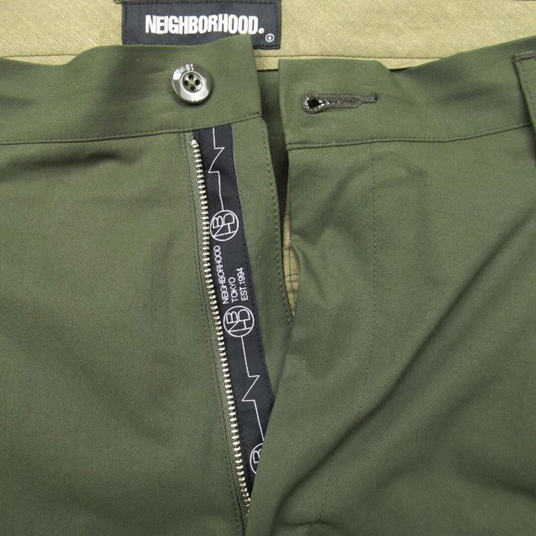 NEIGHBORHOOD(ネイバーフッド)の美品 22ss ネイバーフッド TUCK E-PT タックパンツ ワイド L メンズのパンツ(スラックス)の商品写真