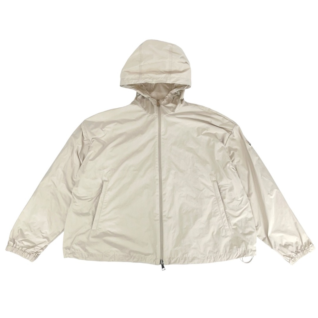 【限定価格】MONCLER モンクレール ジャケット TXY ブルゾン ナイロンジャケット 春 秋 アウター 服 1サイズ I10931A00119 ベージュ シルバー金具 ポリエステル    レディース 人気 美品【品】MONCLER